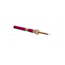 Hyperline FO-DT-IN-504-8-LSZH-MG Кабель волоконно-оптический 50/125 (OM4) многомодовый, 8 волокон