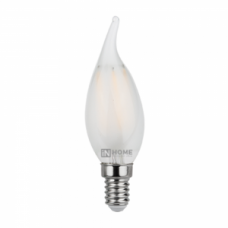 Лампа светодиодная LED-СВЕЧА НА ВЕТРУ-deco 7Вт 230В Е14 4000К 630Лм матовая IN HOME