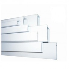 Кабель-канал 40х16 ЭЛЕКОР белый L2000 ИЭК 30м/уп