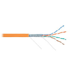 NIKOLAN NKL 4200C-VL Кабель F/UTP 4 пары, Кат.5e (Класс D), одножильный, BC, 0,50мм, внутренний, LSZH нг(А)-HFLTx, фиолетовый, 305м