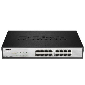 D-Link DL-DGS-1016C/B1A Неуправляемый коммутатор с 16 портами 10/100/1000Base-T