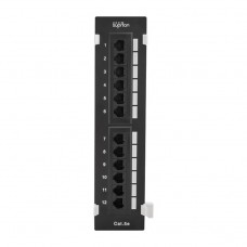 SUPR 10-0407 Патч-панель настенная 12хRJ-45, UTP, Cat.5e