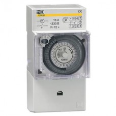 IEK ТЭМ181 Таймер аналоговый 16А 230В на DIN-рейку
