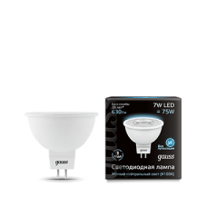 Gauss 101505207 Лампа Gauss MR16 7W 630lm 4100K GU5.3 LED