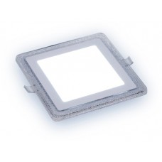 Gauss Bubbles BL325 Светильник квадрат 12+4W, 1200lm 4000K 180-265V IP20 монт Ø170 192*192*31мм 3 реж LED
